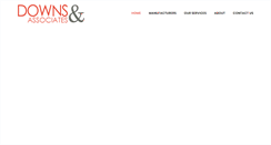 Desktop Screenshot of downsandassociates.com