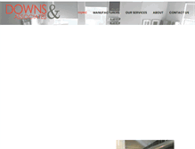 Tablet Screenshot of downsandassociates.com
